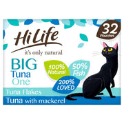 HiLife It's Only Natural The Big Grain-free Adult Wet Cat Food - Tuna One in Jelly