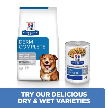 Hill's Prescription Diet Derm Complete Adult Dry Dog Food