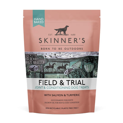 Skinners Field & Trial Joint and Conditioning Dog Treats - Salmon & Turmeric