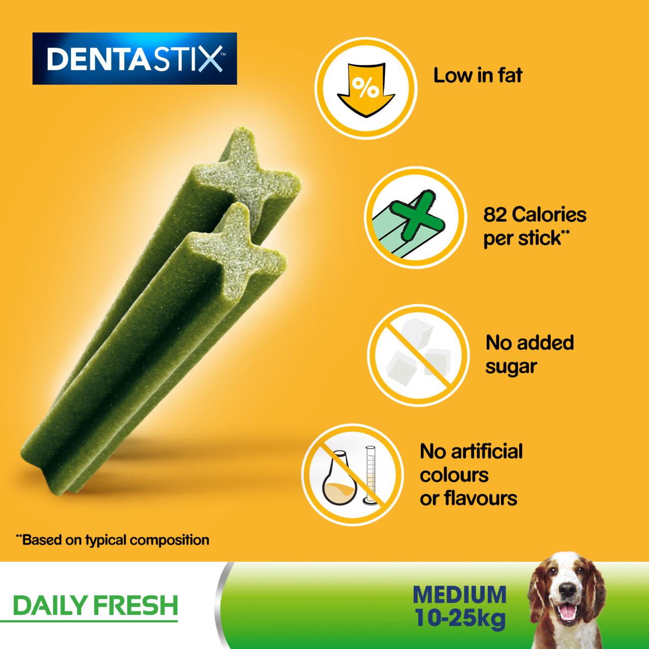 Pedigree Dentastix Fresh Adult Medium Dog Treats