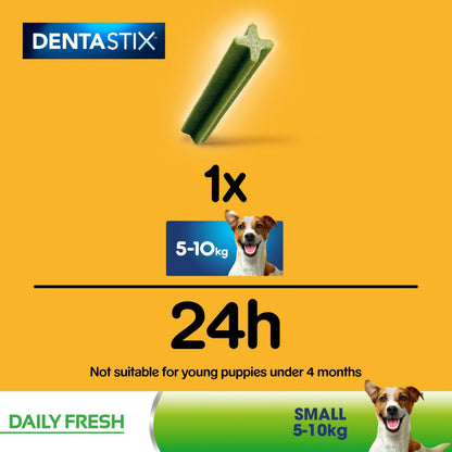 Pedigree Dentastix Fresh Daily Dental Chews Small Dog Treat