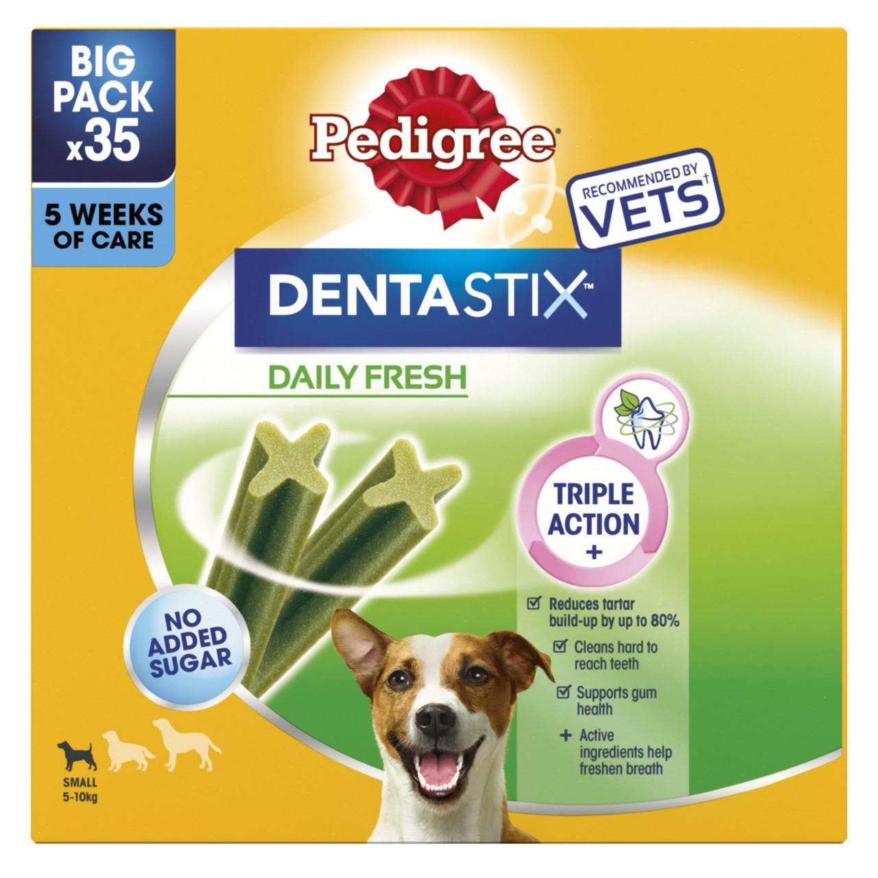 Pedigree Dentastix Fresh Daily Dental Chews Small Dog Treat