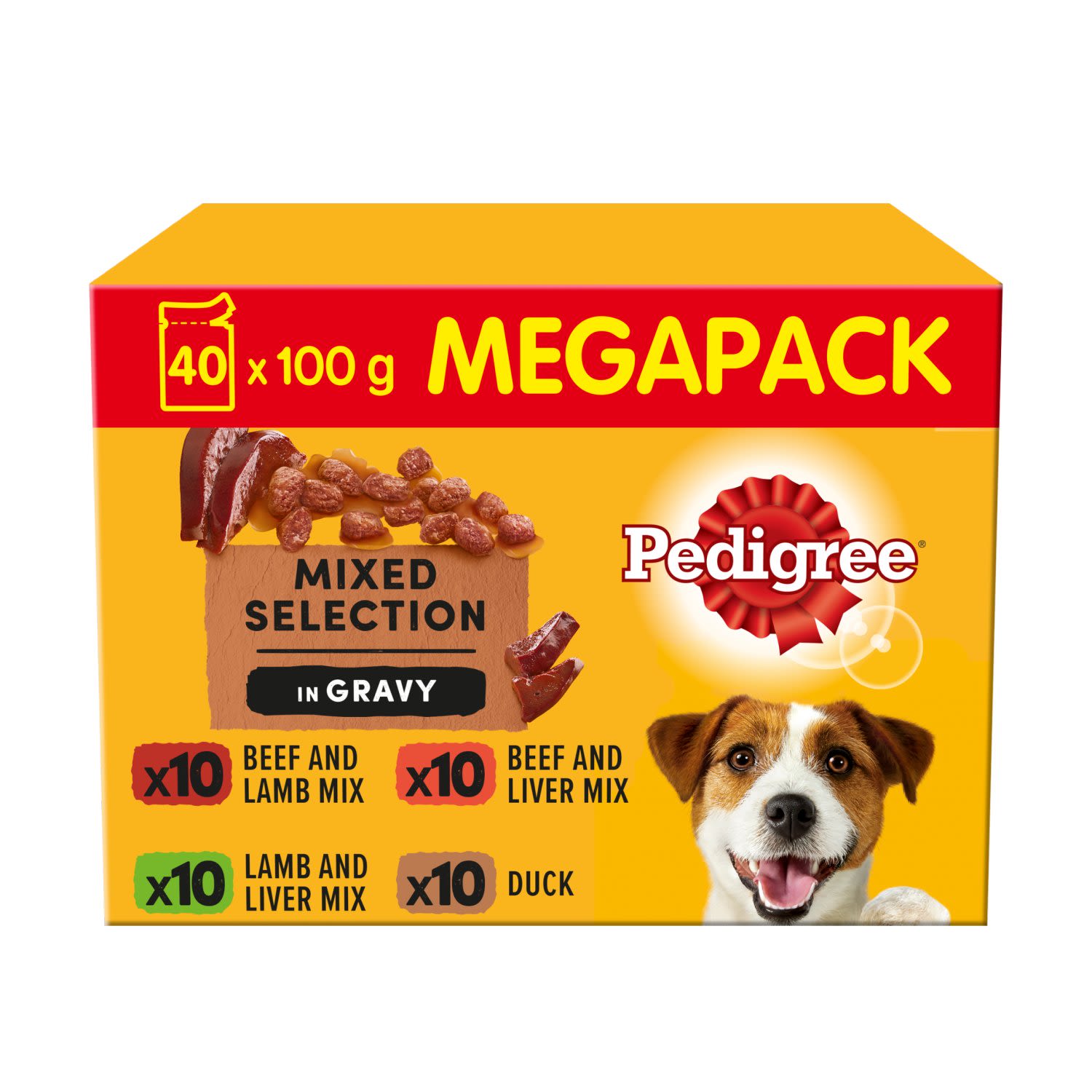 Pedigree Pedigree Farmers Beef Duck Lamb Pork Adult Wet Dog Food pet food packaging