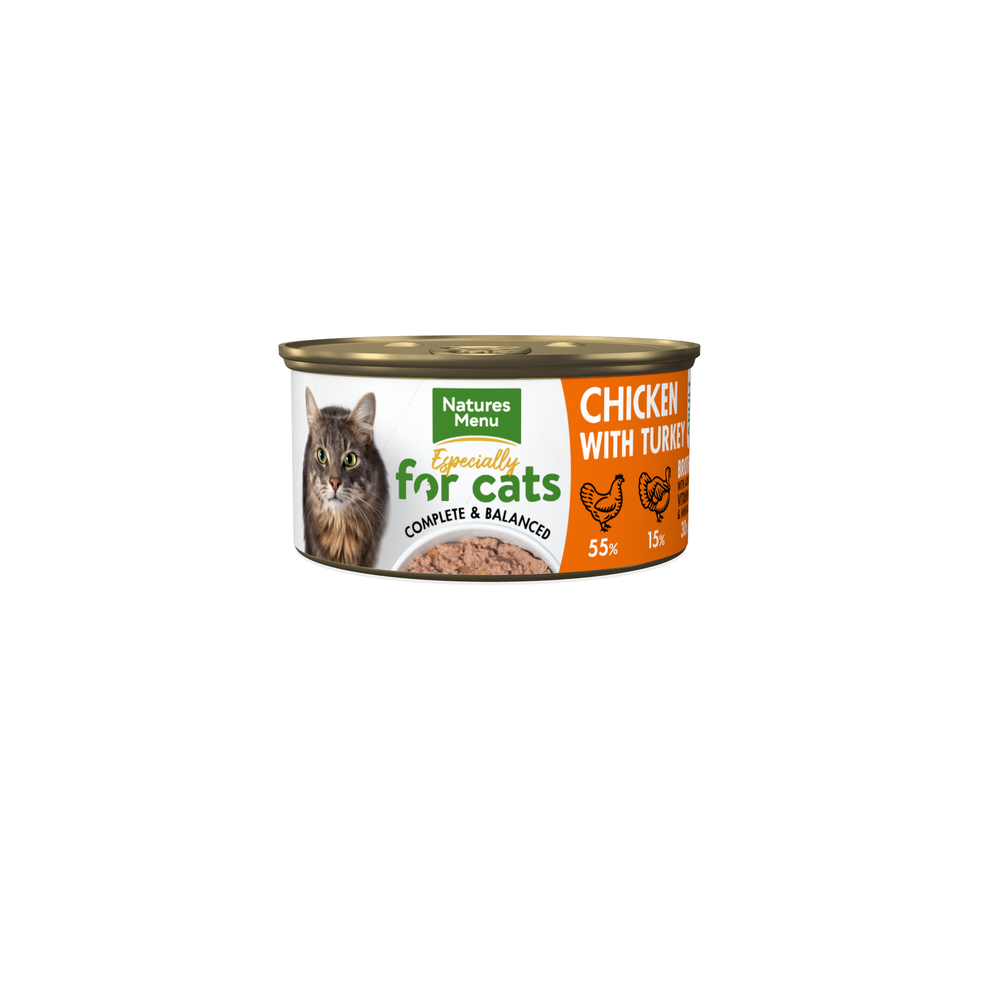 Natures menu Natures Menu Chicken Turkey Adult Wet Cat Food pet food packaging