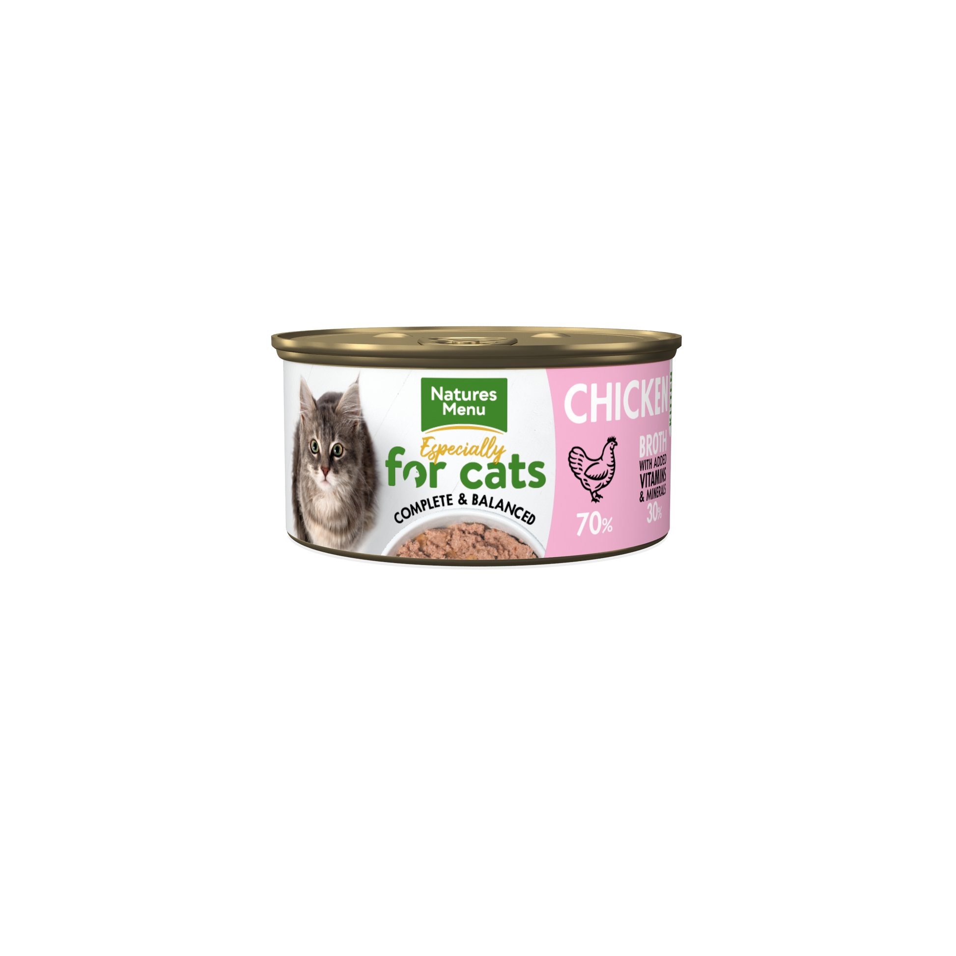 Natures menu Natures Menu Chicken Cod Salmon Kitten Wet Cat Food pet food packaging