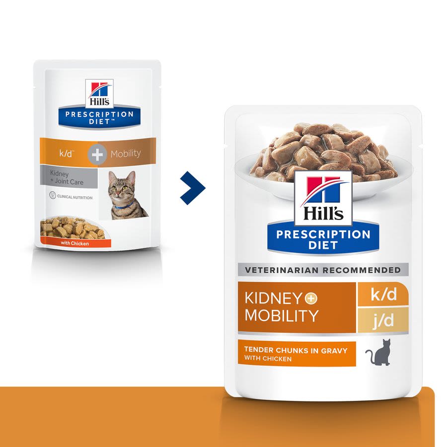 Hill's Prescription Diet k/d + Mobility Wet Cat Food