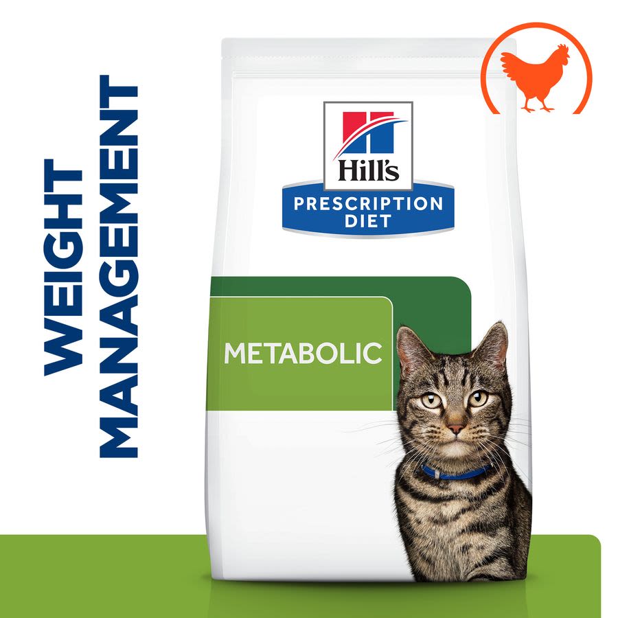 Hill's Prescription Diet Metabolic Weight Management Dry Cat Food with Chicken