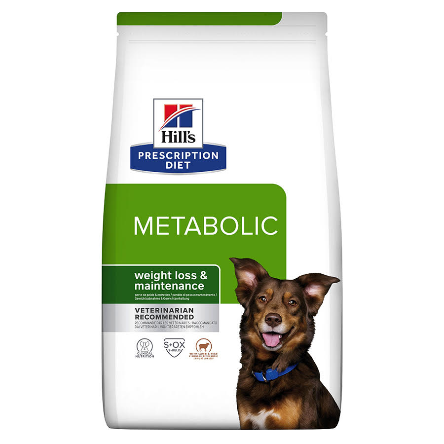 Hill's Hill'S Metabolic Weight Management Lamb Adult Dry Dog Food pet food packaging