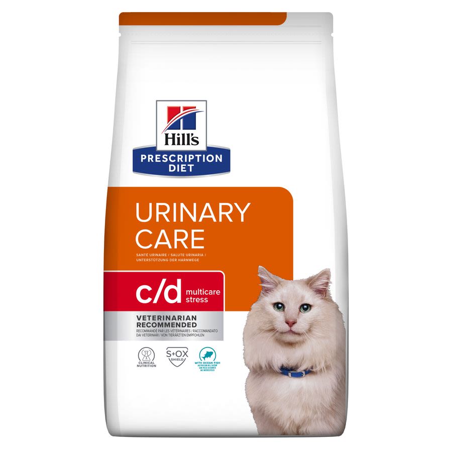 Hill's Hill'S Prescription Multicare Stress Urinary Care Ocean Adult Dry Cat Food pet food packaging
