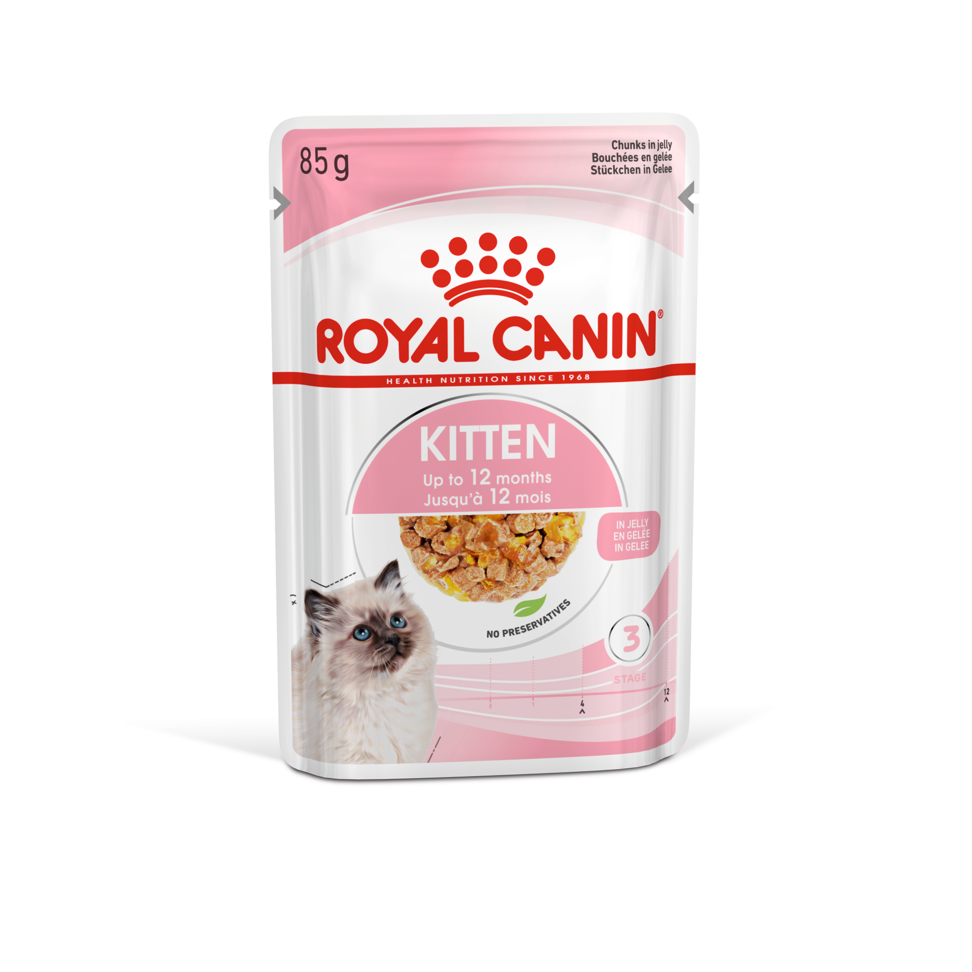 Royal Canin Royal Canin Kitten Wet Cat Food pet food packaging