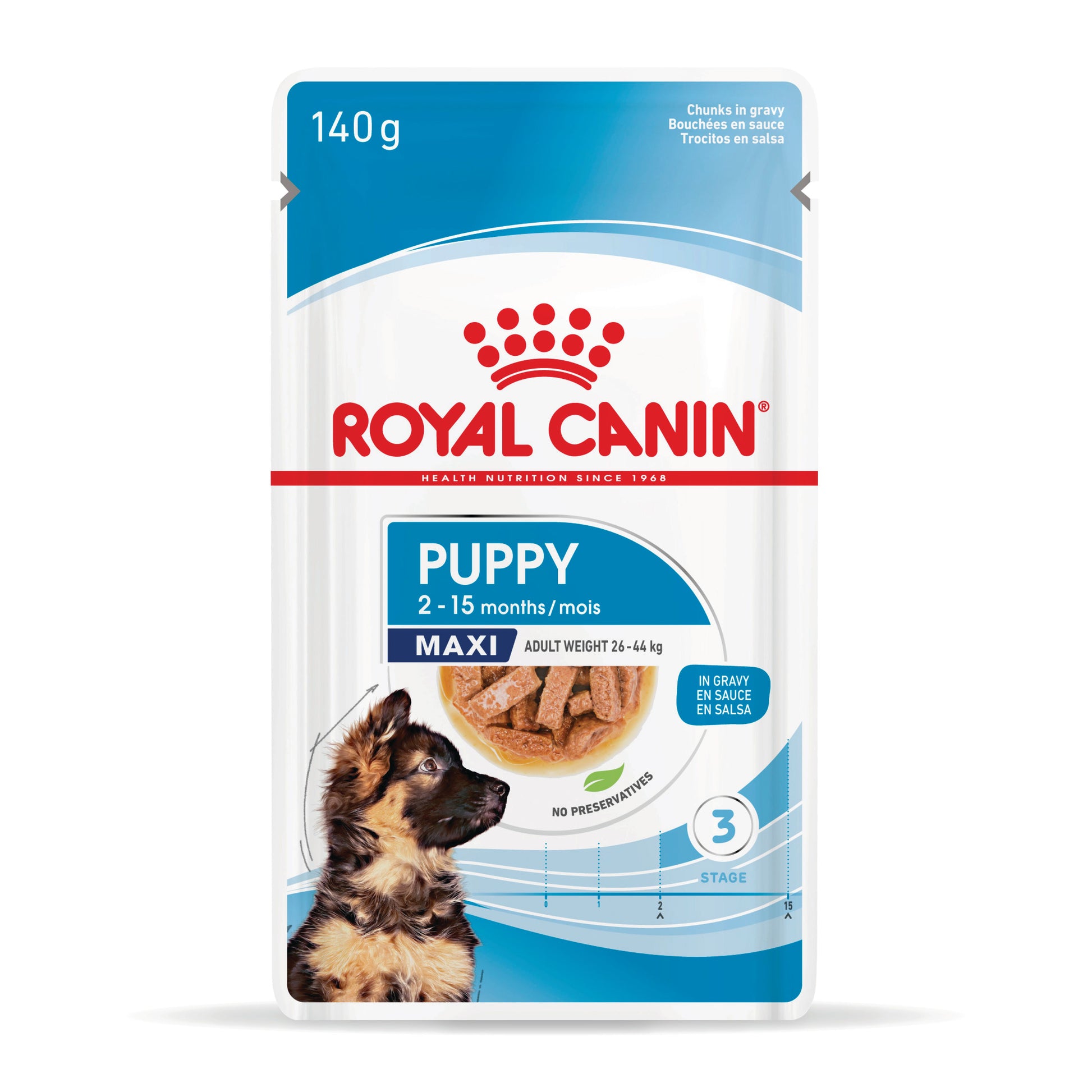 Royal Canin Royal Canin Large Puppy Wet Dog Food pet food packaging