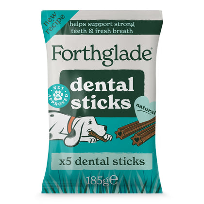 Forthglade Natural Plant Based Dental Sticks Dog Treats