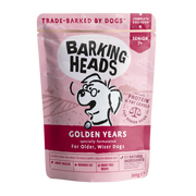 Barking Heads Golden Years Senior 7+ Wet Dog Food in Pouches - Chicken & Salmon