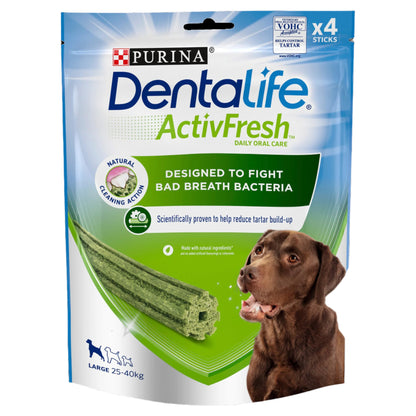Dentalife ActivFresh Dental Chew Large Dog Treats