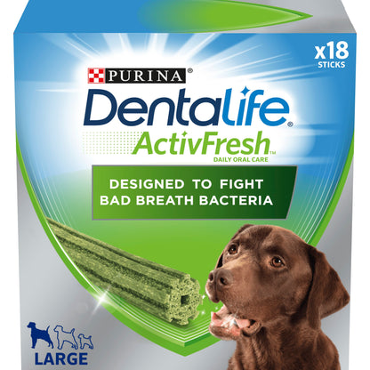Dentalife ActivFresh Dental Chew Large Dog Treats
