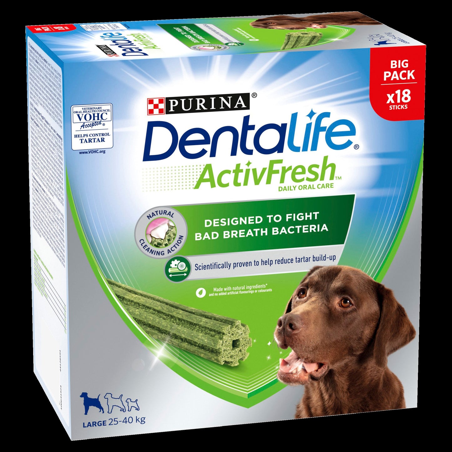 Dentalife ActivFresh Dental Chew Large Dog Treats