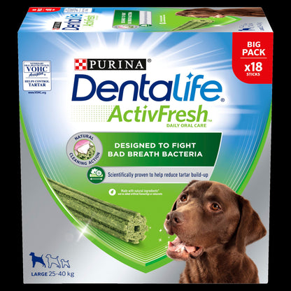 Dentalife ActivFresh Dental Chew Large Dog Treats
