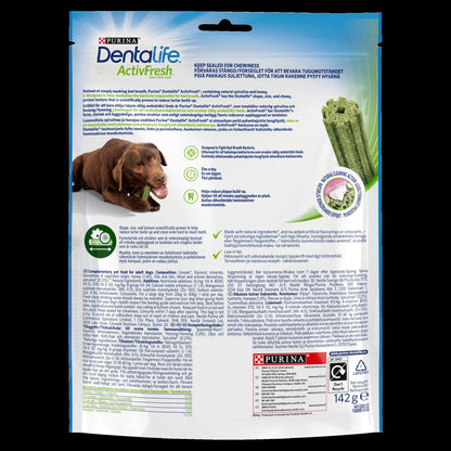Dentalife ActivFresh Dental Chew Large Dog Treats