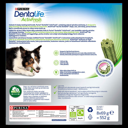 Dentalife ActivFresh Dental Chew Medium Dog Treats