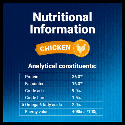 Felix Naturally Delicious Adult Cat Treats - Chicken & Catnip