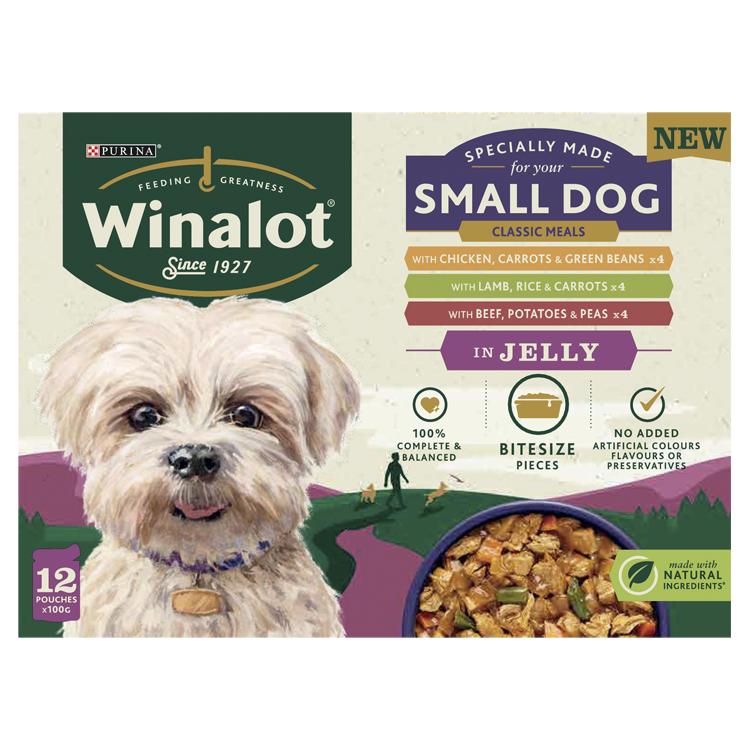 Winalot Small Adult Wet Dog Food - Mixed Selection in Jelly
