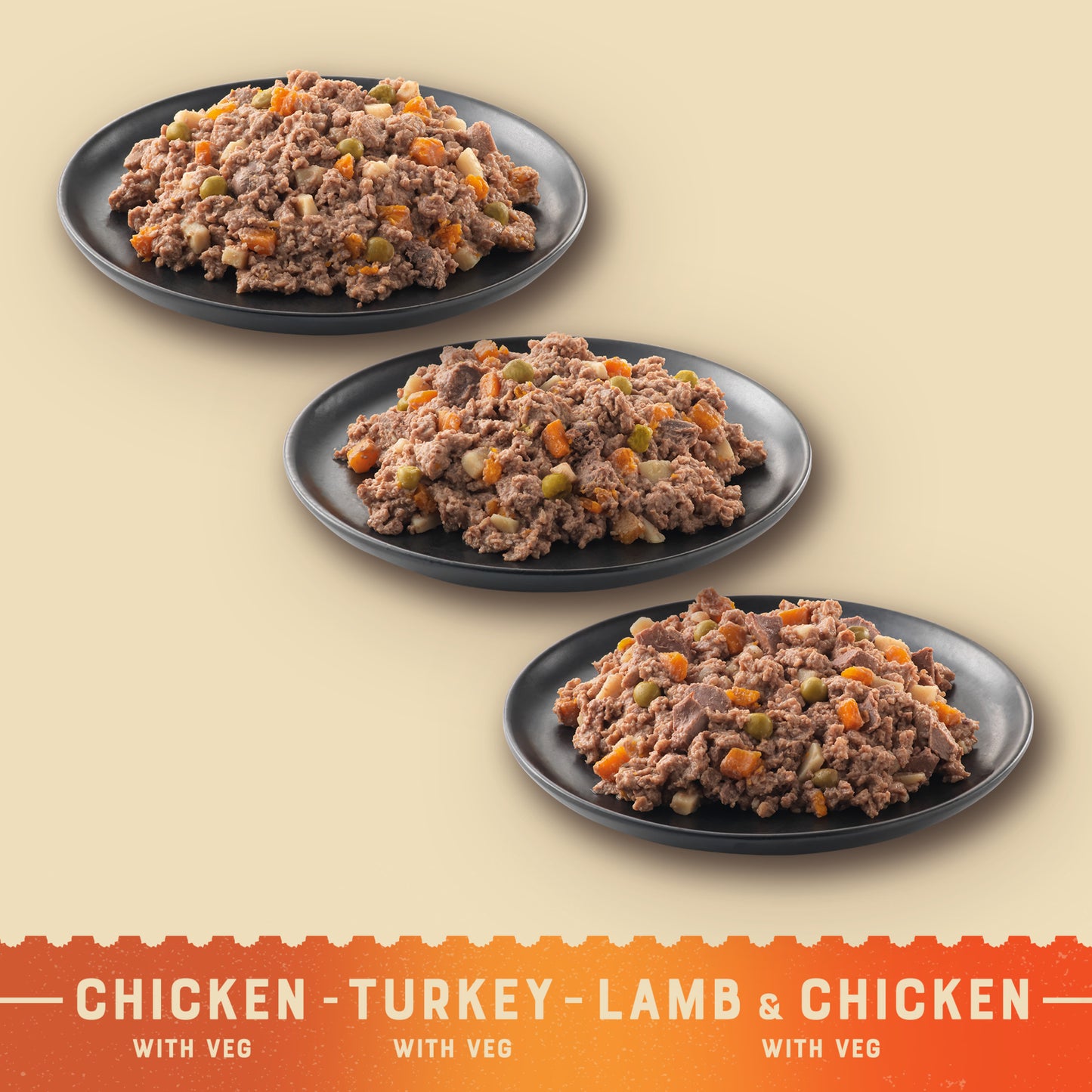 James Wellbeloved Grain Free Senior Wet Dog Food Turkey, Lamb & Chicken