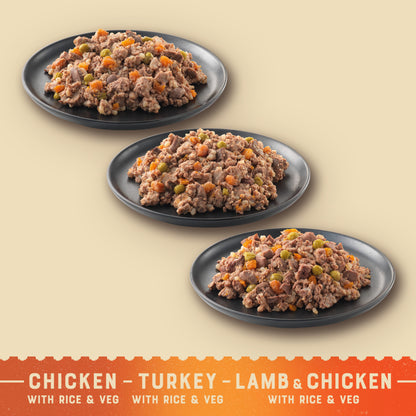 James Wellbeloved Senior Wet Dog Food Turkey, Lamb & Chicken