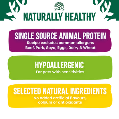 James Wellbeloved Superfoods Adult Small Breed Dry Dog Food Turkey with Kale & Quinoa