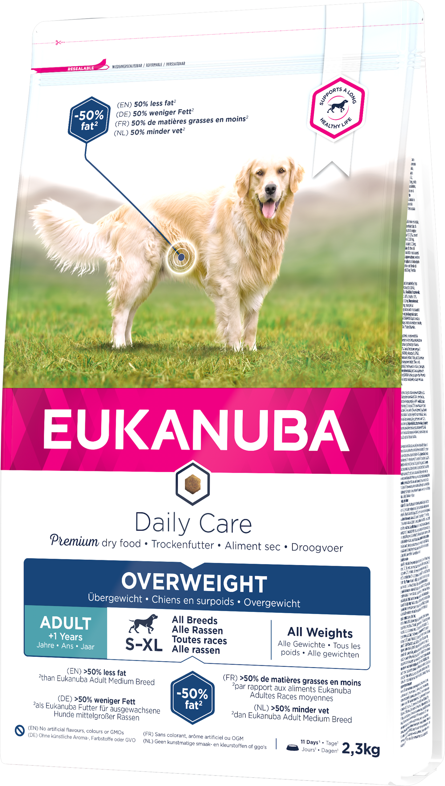 Eukanuba Daily Care Overweight Adult Dry Dog Food - Chicken