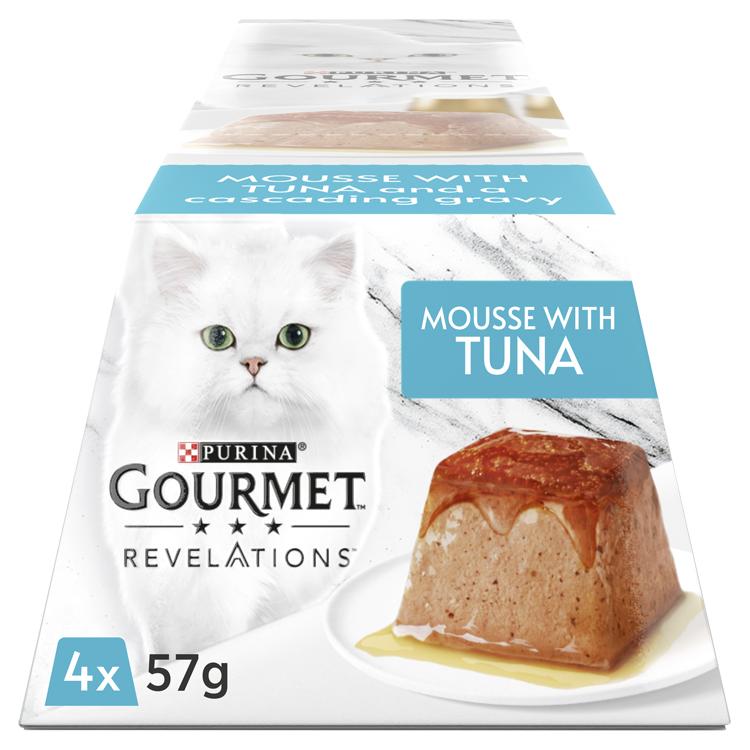 Gourmet Revelations Adult Wet Cat Food - Mousse with Tuna