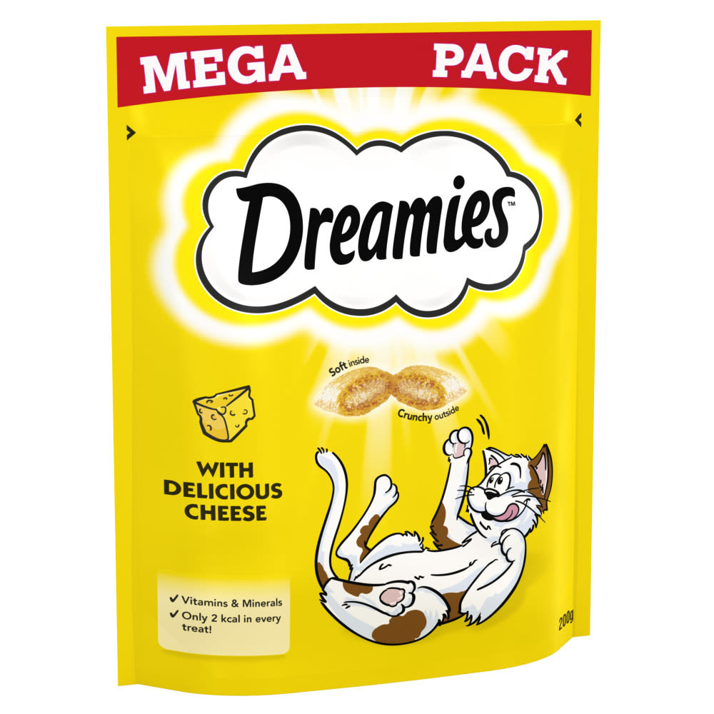 Dreamies Cat Treat Biscuits with Cheese Mega Pack