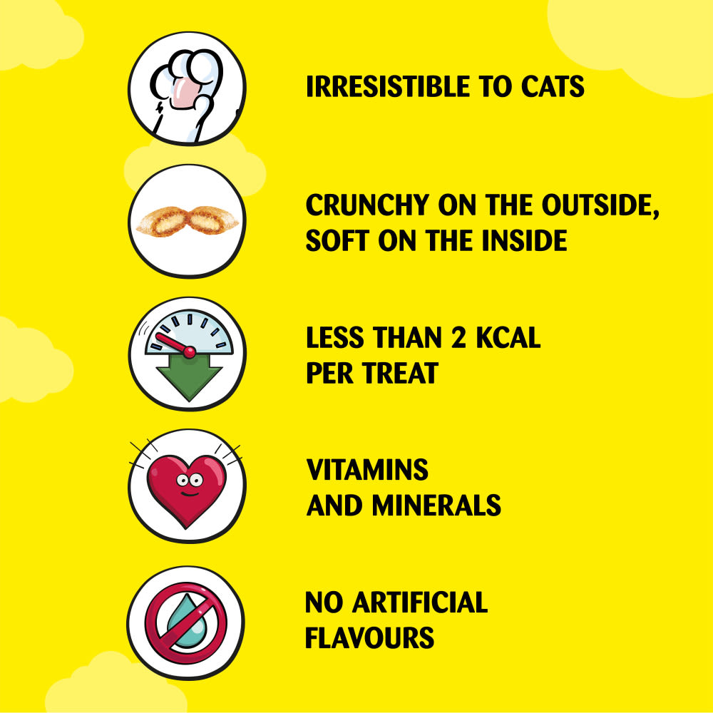 Dreamies Cat Treat Biscuits with Cheese Mega Pack