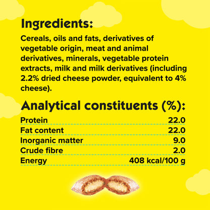 Dreamies Cat Treat Biscuits with Cheese Mega Pack