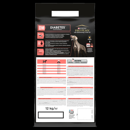Purina Pro Plan Veterinary Diets DM Diabetes Management Adult Dry Dog Food