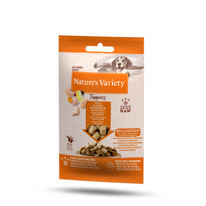 Nature's Variety Freeze Dried Topper for Adult Dogs - Chicken