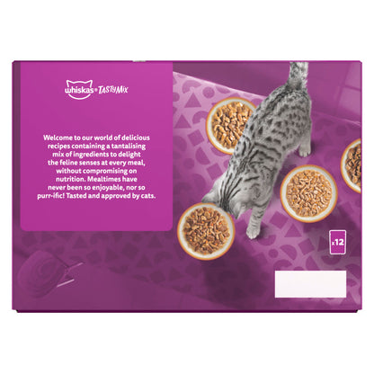 Whiskas 1+ Country Collection Mix Adult Wet Cat Food Pouch in Gravy