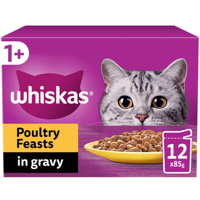 Whiskas Whiskas Gravy Chicken Duck Turkey Adult Wet pet food packaging
