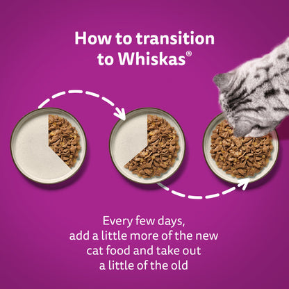 Whiskas 11+ Poultry Feasts Senior Wet Cat Food Pouches in Jelly