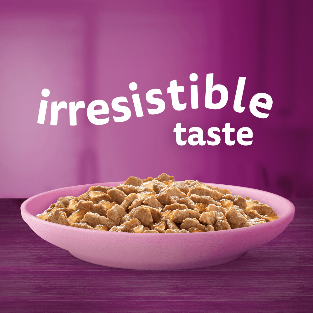 Whiskas Cat Pouches Poultry Feasts in Jelly 2-12Months Wet Kitten Food