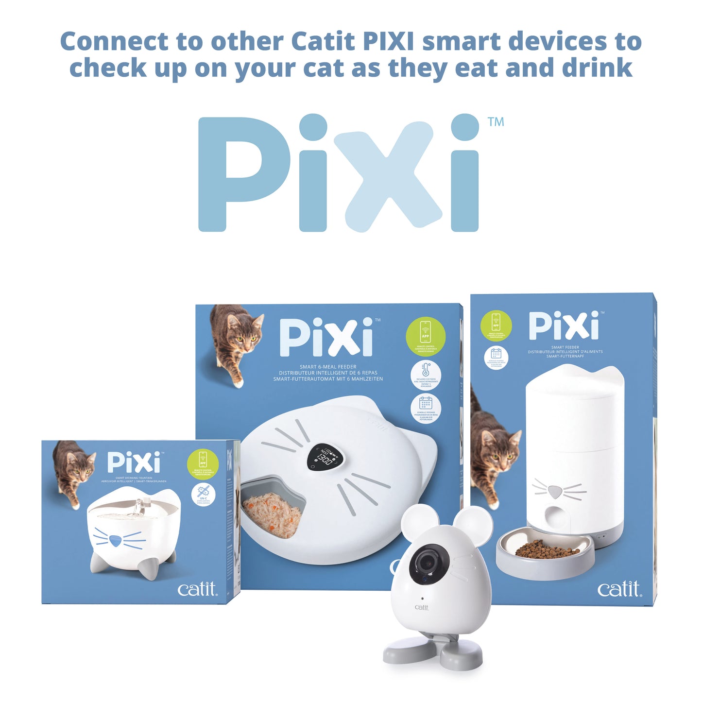 Catit Pixi Cat Smart Mouse Camera