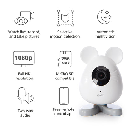 Catit Pixi Cat Smart Mouse Camera