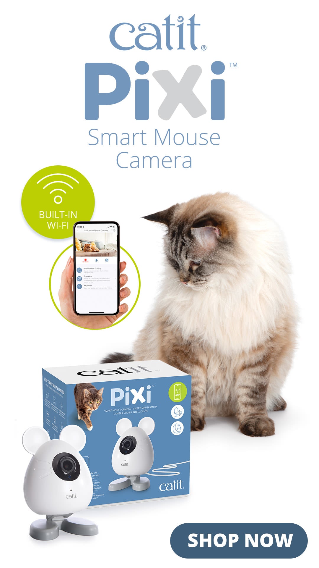 Catit Pixi Cat Smart Mouse Camera – Pet Supermarket