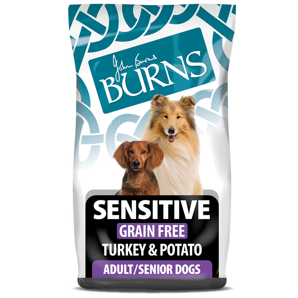 Burns Burns Turkey Adult Dry Dog Food pet food packaging