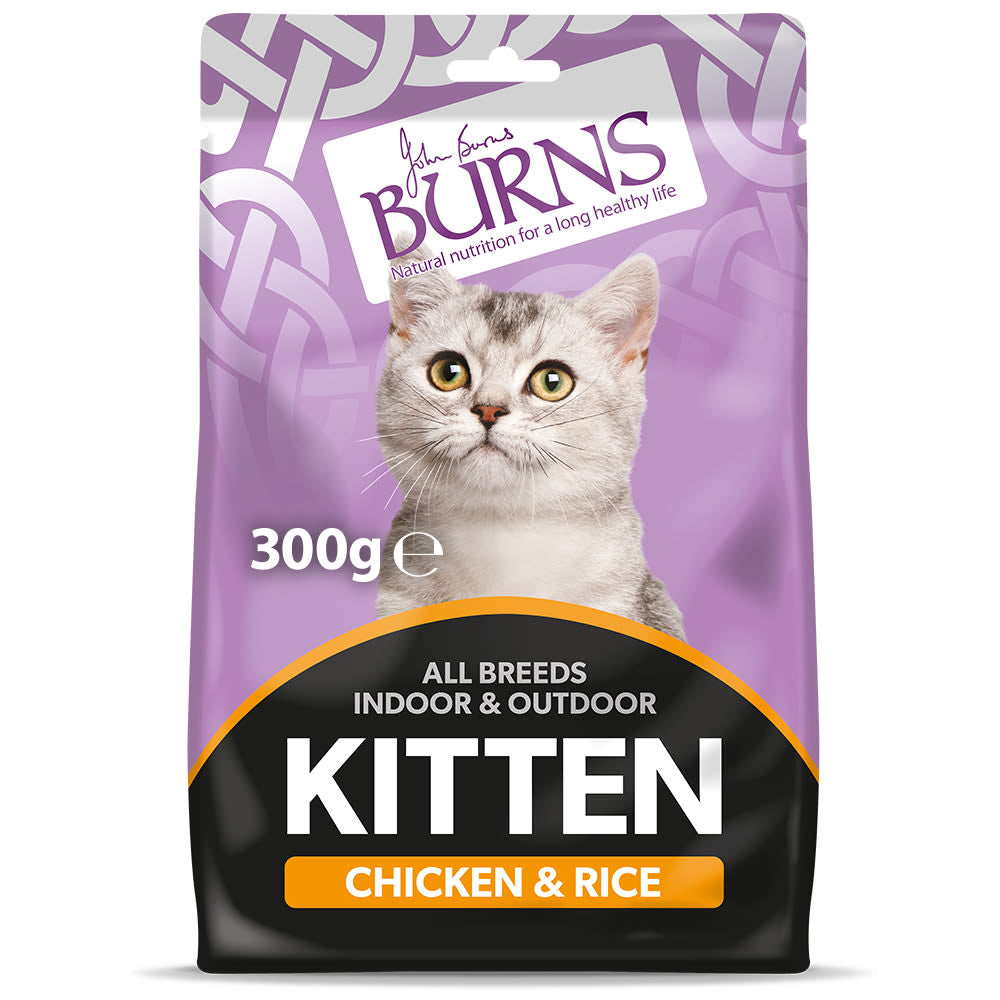 Burns Kitten Dry Cat Food - Chicken & Rice