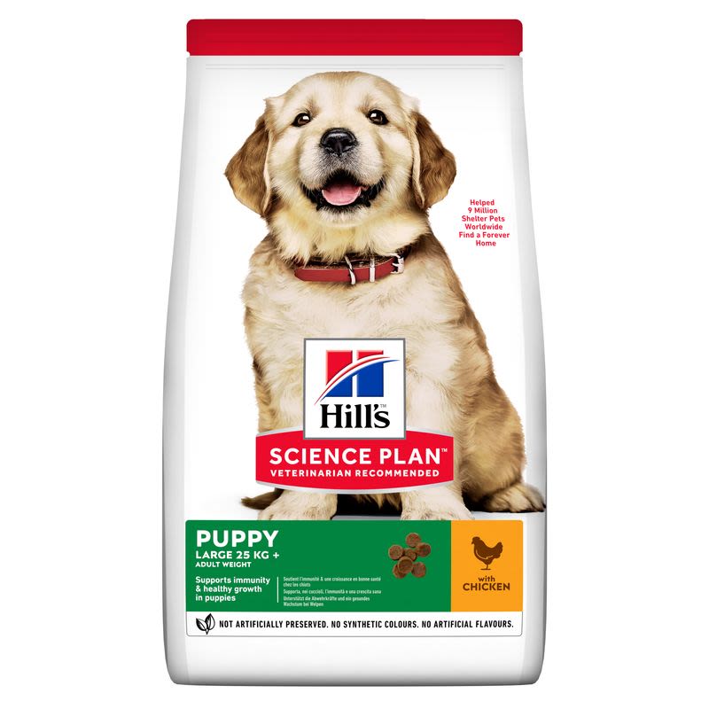 Hill's Pet Nutrition Hill'S Pet Nutrition Hill Science Plan Chicken Puppy Dry Dog Food pet food packaging