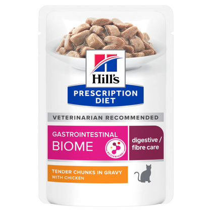 Hill's Prescription Diet Gastrointestinal Biome Wet Cat Food - Chicken