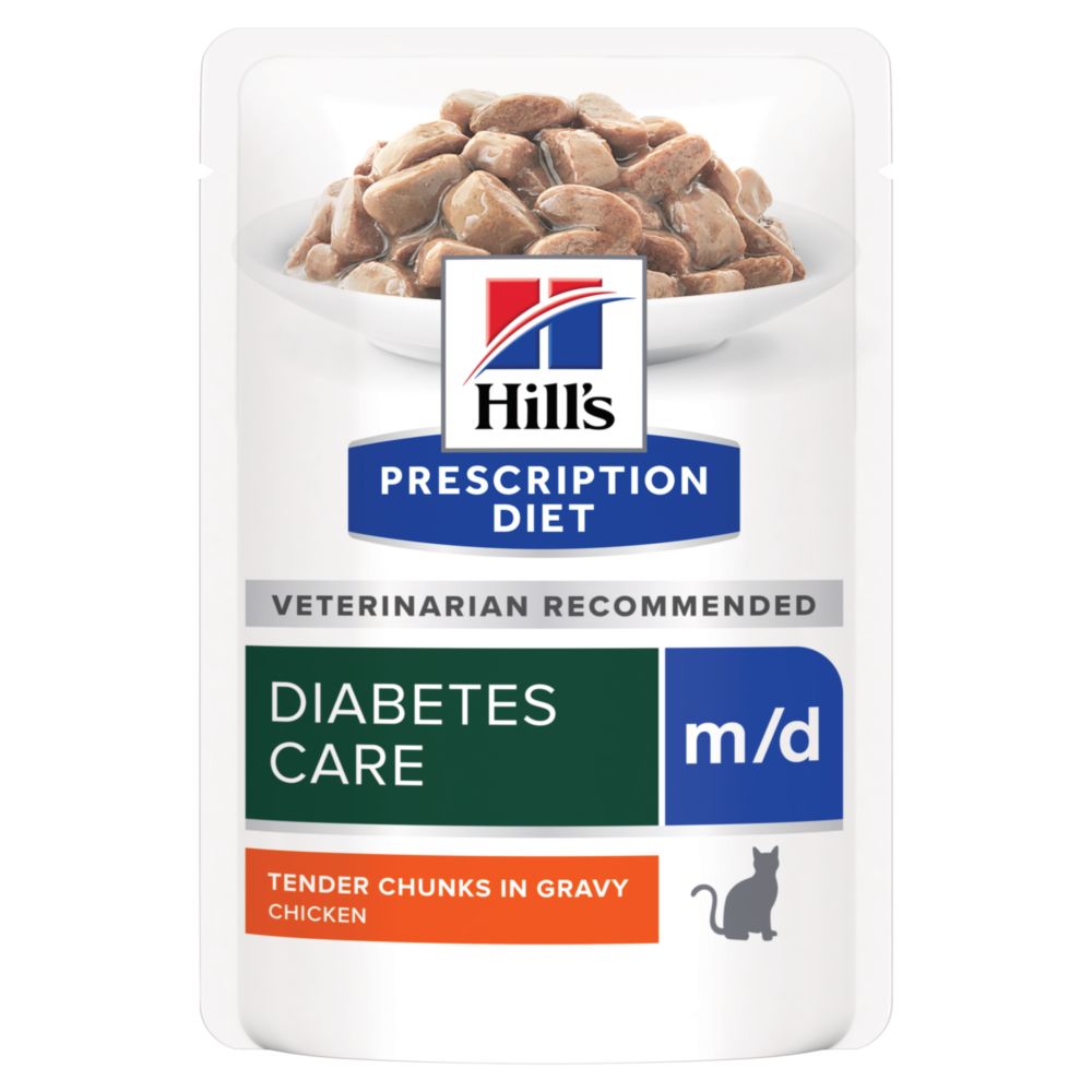 Hill's Pet Nutrition Hill'S Pet Nutrition Hill Prescription Diabetes Care Chicken Adult Wet Cat Food pet food packaging