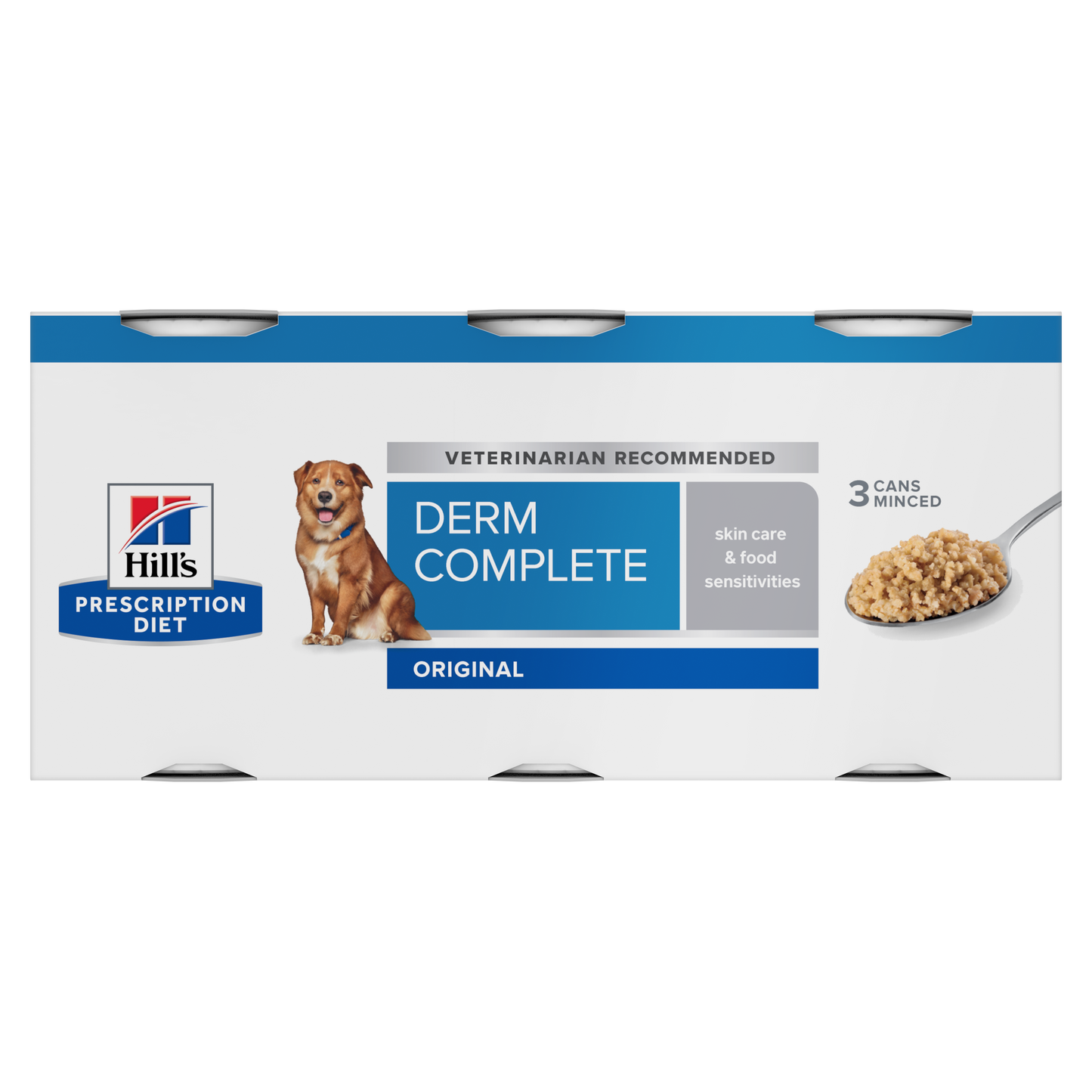 Hill's Prescription Diet Derm Complete Skin Care and Food Sensitivities Wet Dog Food - Original