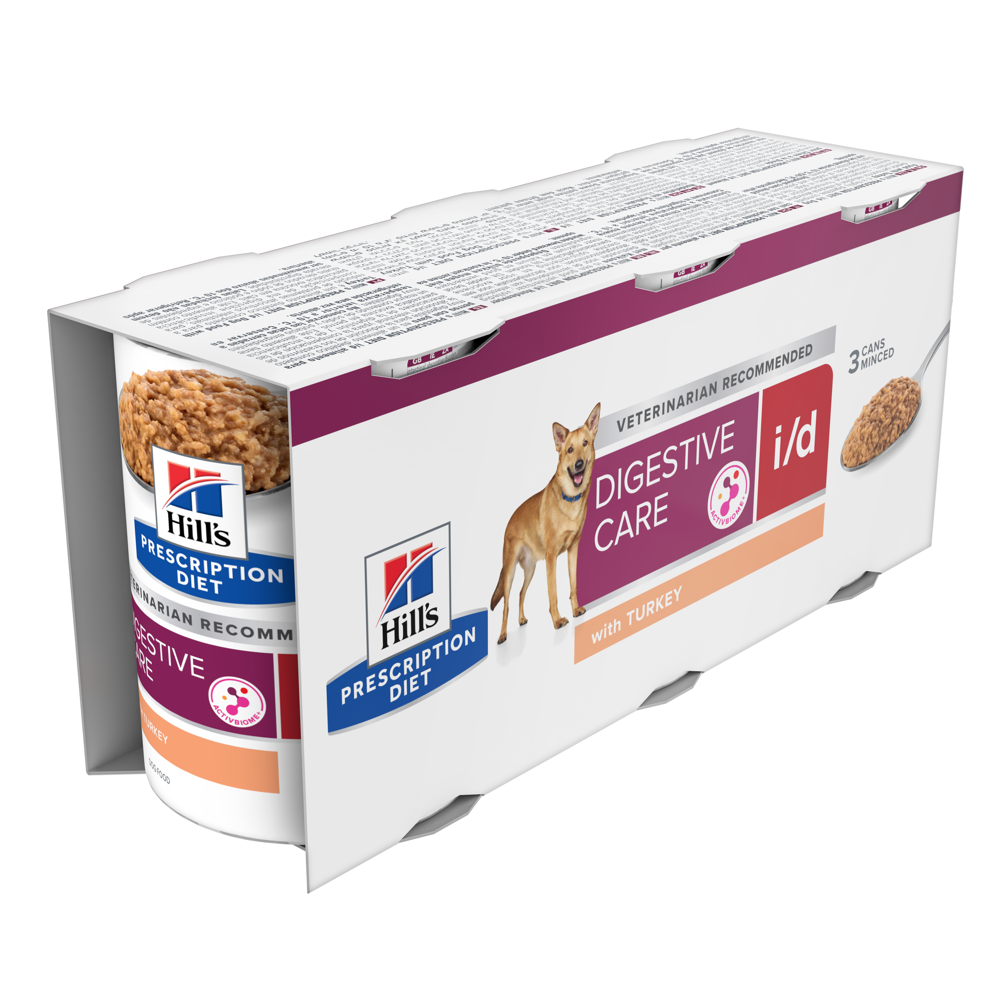 Hill's Pet Nutrition Hill'S Pet Nutrition Hill Prescription Digestive Care Duck Adult Wet Dog Food pet food packaging