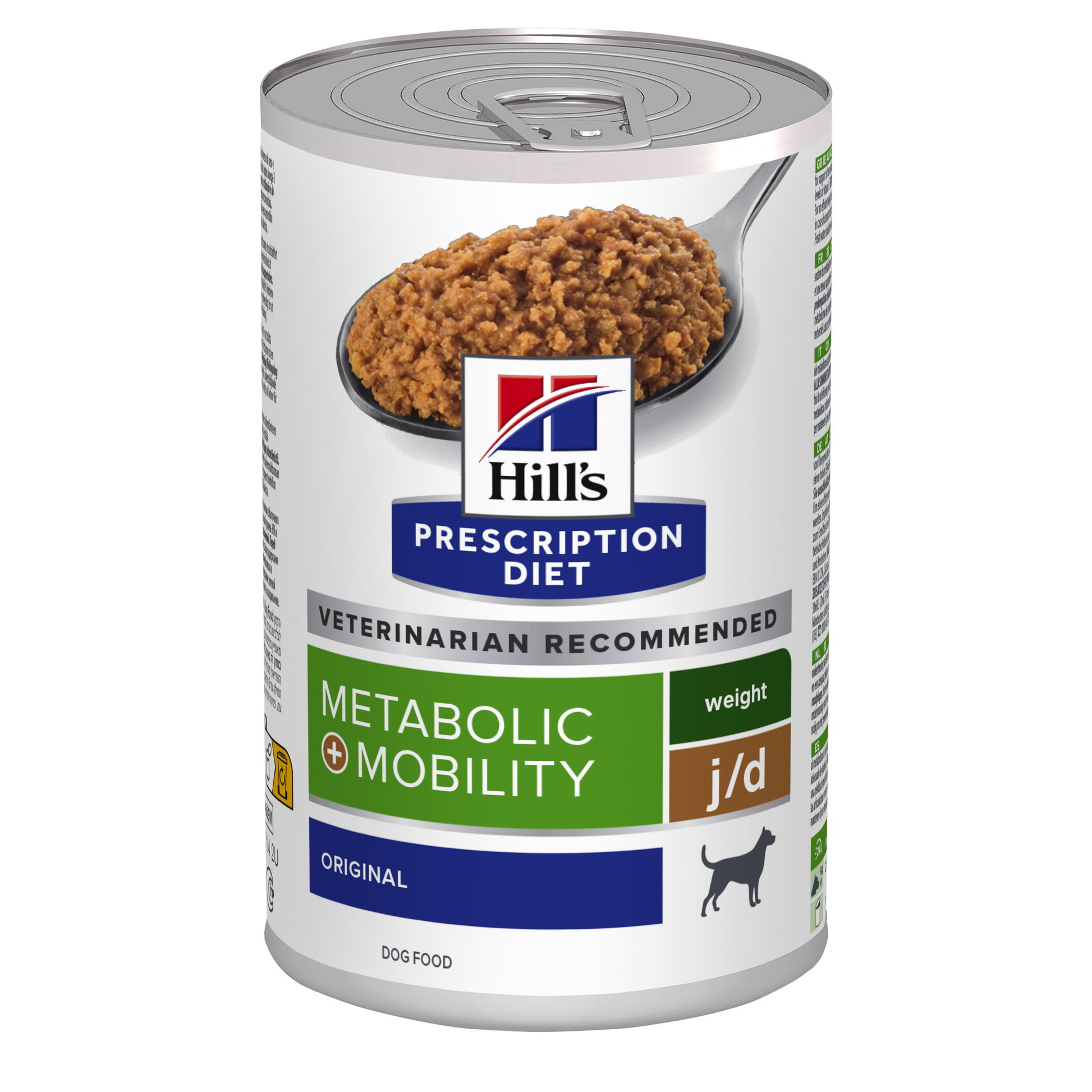 Hill's Pet Nutrition Hill'S Pet Nutrition Hill Prescription Metabolic Mobility Weight Management Adult Wet Dog Food pet food packaging